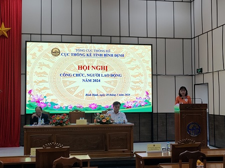 Cục Thống kê tỉnh Bình Định tổ chức Hội nghị công chức, người lao động năm 2024