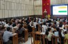 Đồng chí Nguyễn Thị Mỹ, Cục trưởng Cục Thống kê tỉnh Bình Định triển khai nghiệp vụ thống kê tại một lớp tập huấn