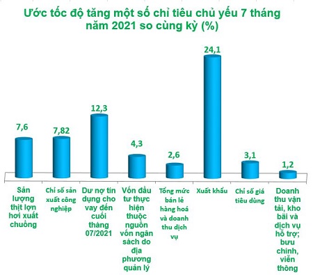Tình hình kinh tế - xã hội tỉnh Bình Định Tháng 7 năm 2021